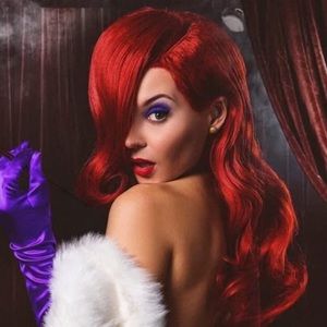 💋Jessica Rabbit💄 RED HALLOWEEN DRESS UP WIG